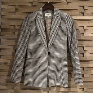 Reiss Astara Geometric Patterned Blazer